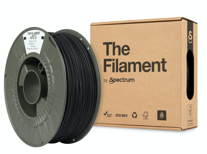 The Filament by Spectrum PLA CF 1kg 1.75mm Czarny